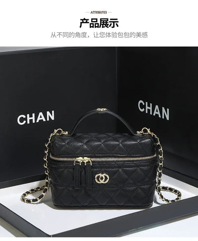 Fashion-Forward Women's Leather Handbag Crossbody Shoulder Bag Designer Inspired Tote Purse for Work and Social Events