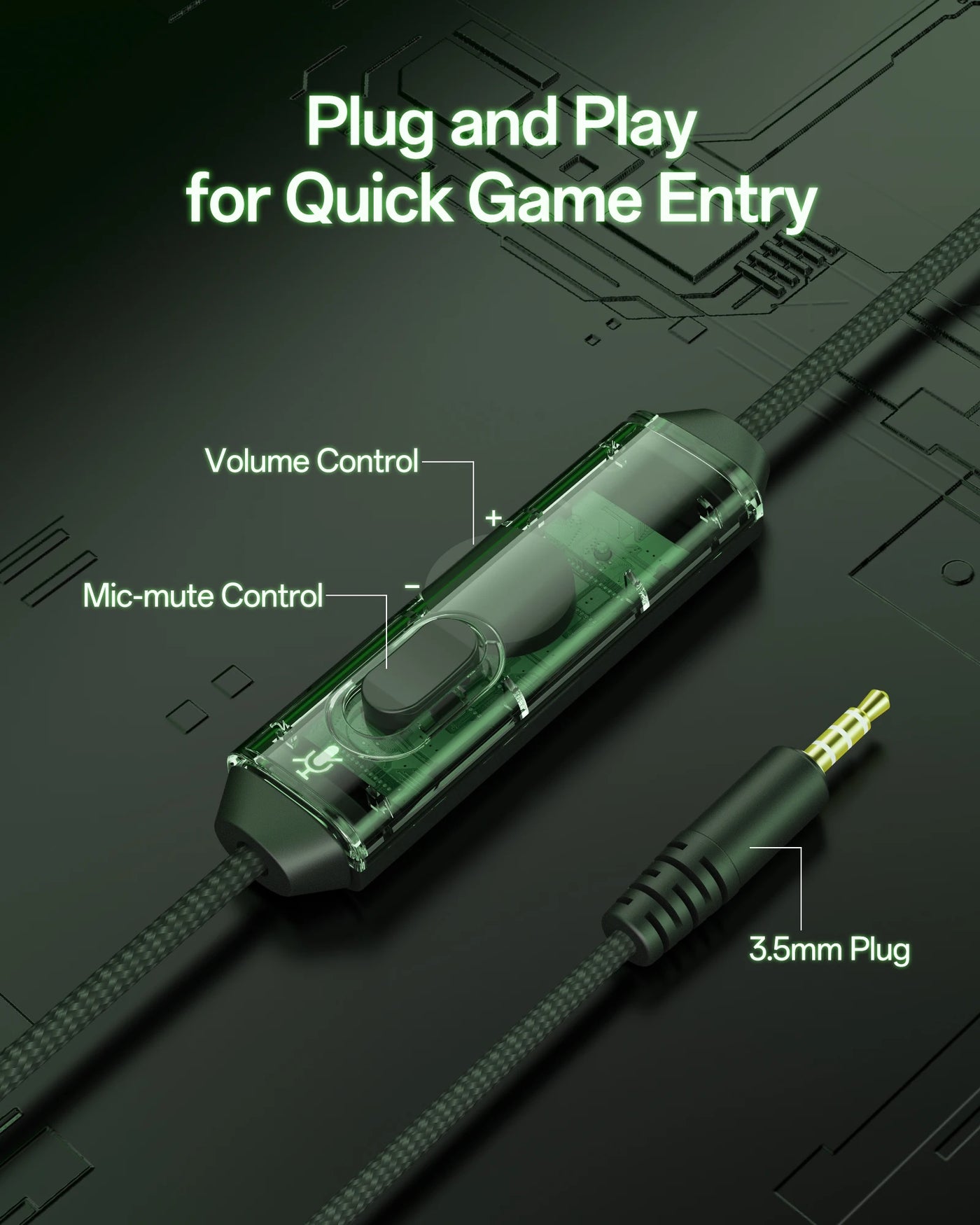 NUBWO N16 Gaming Headset - Noise Canceling Mic, Stereo Sound, and Comfortable Design Gaming Headphones for PS5, PS4, Xbox One