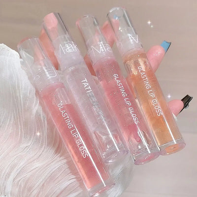 Lip Oil Uuny Transparent Water Gloss Lip Honey Female Moisturizing Lip Glaze Mirror Toot Glass Lip Gloss Student