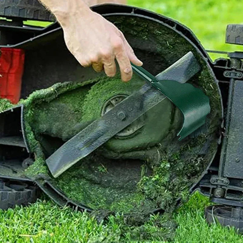 Lawn Mower Cleaning Tools Efficient Scraper With Long Handle For Lawn Mower Garden Lawn Mower Cleaning Accessories