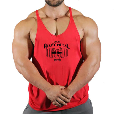 Fitness Clothing Bodybuilding Shirt Men Top for Fitness Sleeveless Sweatshirt Gym T-shirts Suspenders Man Men's Vest Stringer