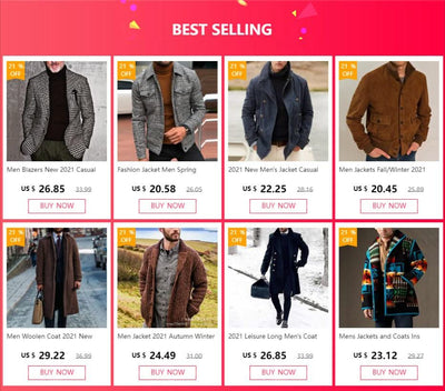 2021 New Men's Jacket Casual Fashion Solid Color Coat Men Autumn Button Long Sleeve Outerwear & Coats Plus Size Black Jackets