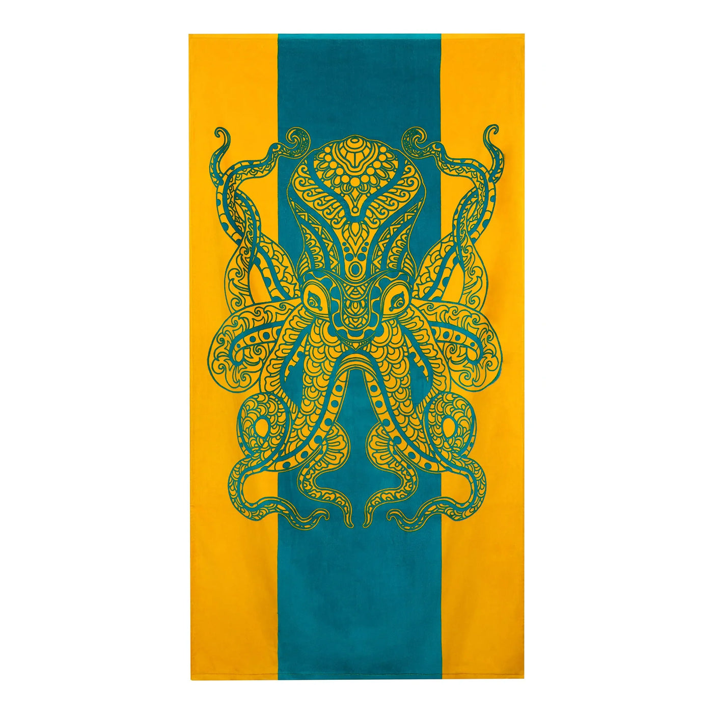 Beach Towels Tropical Animals Blue Unique Design Multiple Sizes Cotton Bath Towels Suitable for Kids and Adults