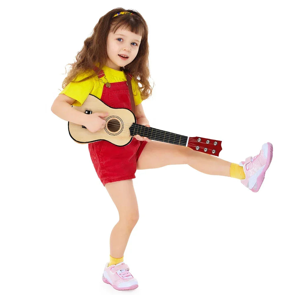 Portable 21 inch 6 Strings Ukulele Mini Guitar Musical Instrument Children Gift