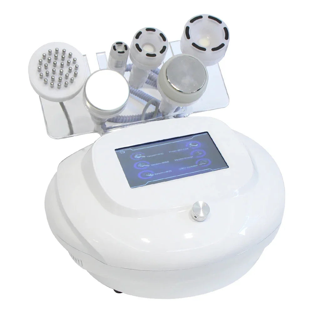6 in 1 120K Cavitation Vacuum Massage Machine Body Shaping Weight Loss Facial Lifting Anti Cellulite Beauty Machine Skin Care