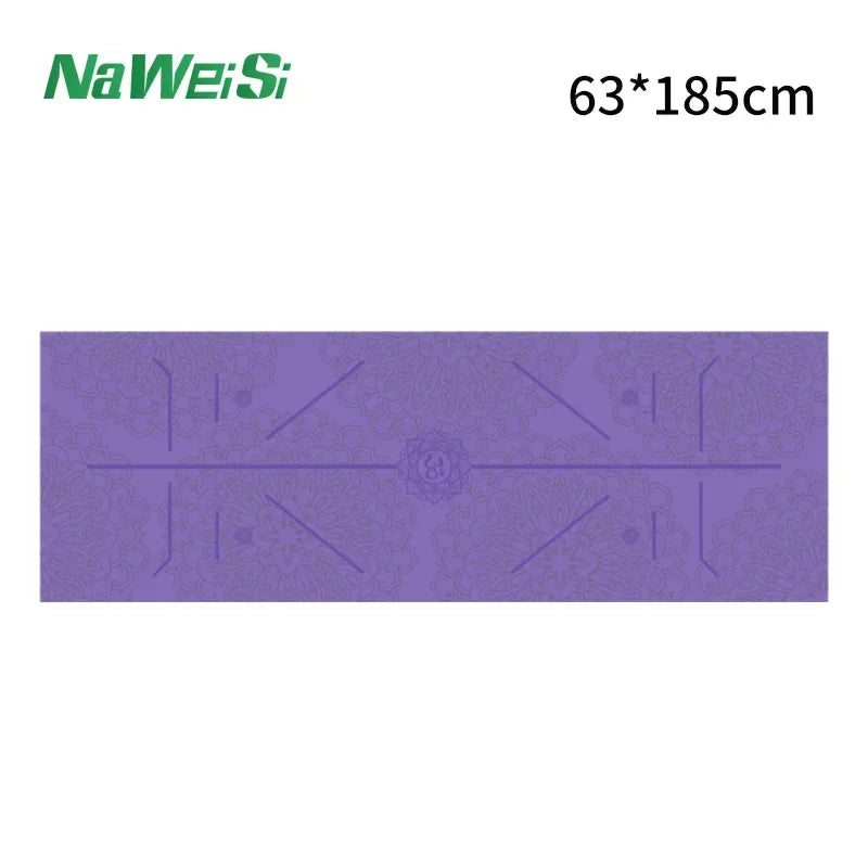 Yoga Mat Towel double-side Velvet Yoga Fitness Isolation Mat non-slip Folding Portable Sports Mat Towel Beach Quick Dry Towel