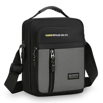 Men Crossbody Bag Single Shoulder Bags Big Capacity Storage Bag Fashion Multi-Pockets Business Crossbody Bags