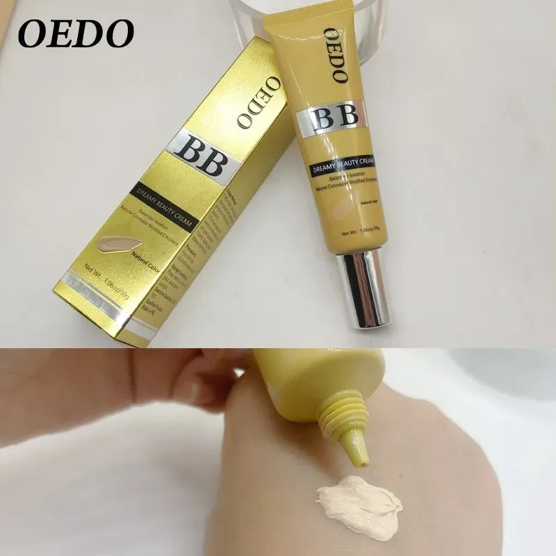 Dreamy Beauty Cream Makeup Natural Concealer BB Cream Face Care Modified Emollient Easy to Wear Sun Block Whitening Cream 30g