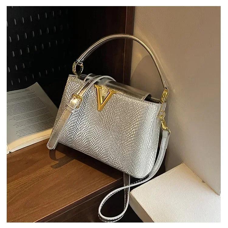 2025 new high-sense women’s designer handbag - feminine versatile large capacity for work & crossbody