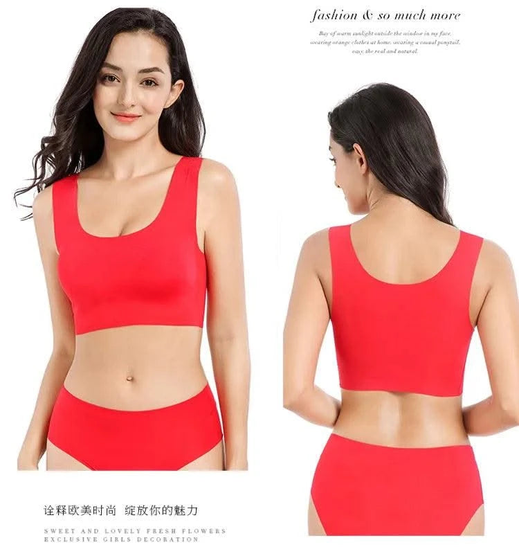 Plus Size Women Bras Bralette Comfortable Invisible Bras