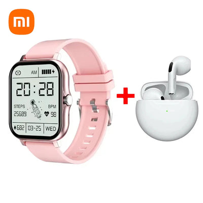 Xiaomi NEW Smart Watch Women Men Lady Gift Sport Fitness Watches Heart Rate Monitor Waterproof Smartwatch For Phones Android IOS