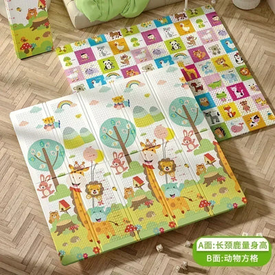 Baby Play Mats Activities Mats For Baby Game Mats Waterproof Children's Rug Kids Crawling Play Floor Carpets משטח פעילות לתינוק