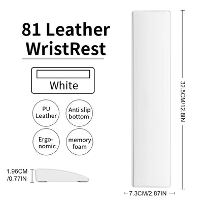 2Pcs L-Shaped Keyboard Mouse Pad Memory Foam Elbow Pillow Ergonomic Desk Edge Cushion Keyboard Wrist Rest Pad for Gaming Office