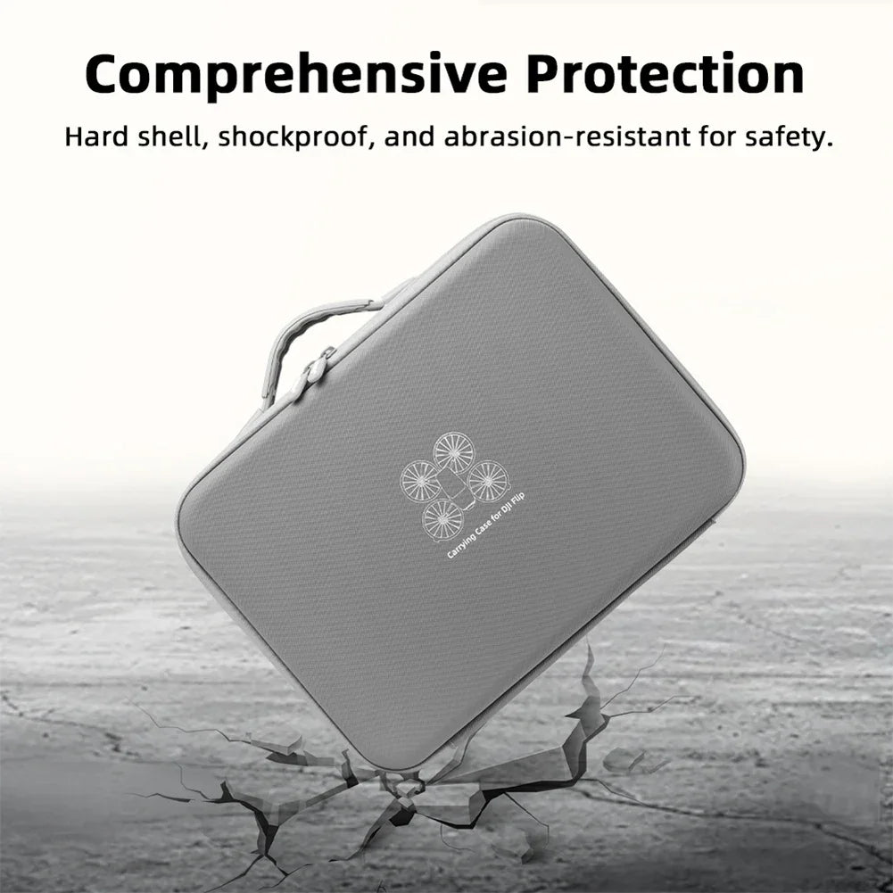 Portable Carrying Case Shockproof Travel Storage Bag Drop-resistant Handbag Protector Case for DJI Flip Drone Accessories