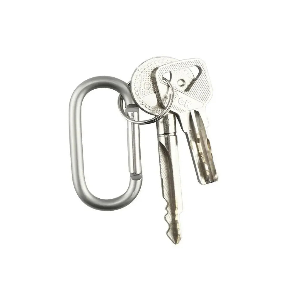 2/5/10pcs Alloy Aluminum Survival Gear Camp Mountaineering Hook Carabiners Carabiner Travel Kit Camping Equipment