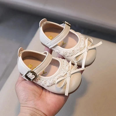 Soft Leather Flat Shoes For Toddlers and Children | Spring Autumn | Princess Casual Walking Shoes | Kids Girls Fashion