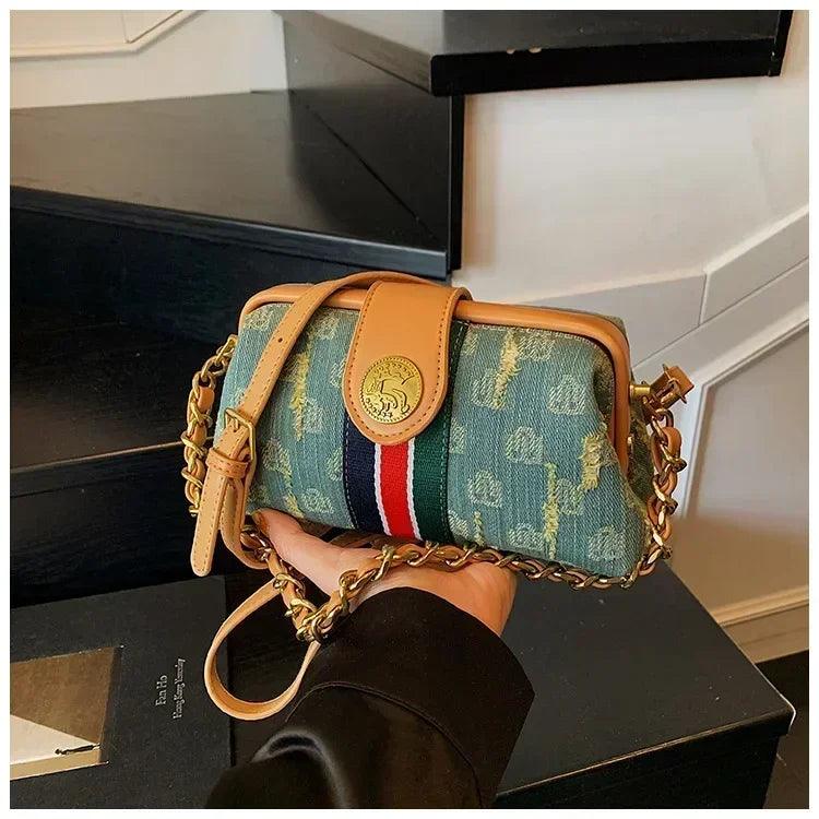 Luxury - grade 2025 women’s niche - designed cowboy - cloth bags - fashion - forward crossbody shoulder & under - arm