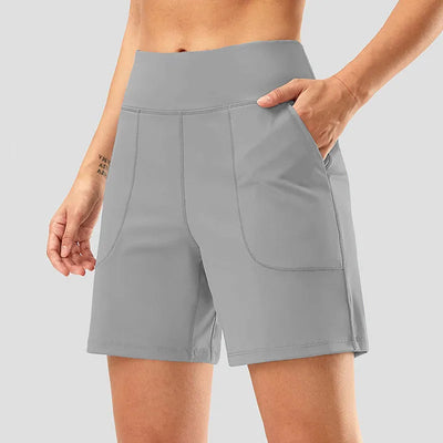 Seamless Sport Shorts For Women Summer Elastic Scrunch High Waist Push Up Tummy Control Gym Fitness Workout Yoga Shorts