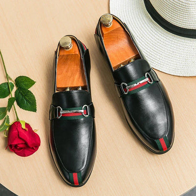 2024 high-end oversized men's Oxford shoes, breathable British wedding groom business soft sole casual shoes