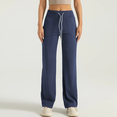 Women's Yoga Wide Leg Pants With Pockets