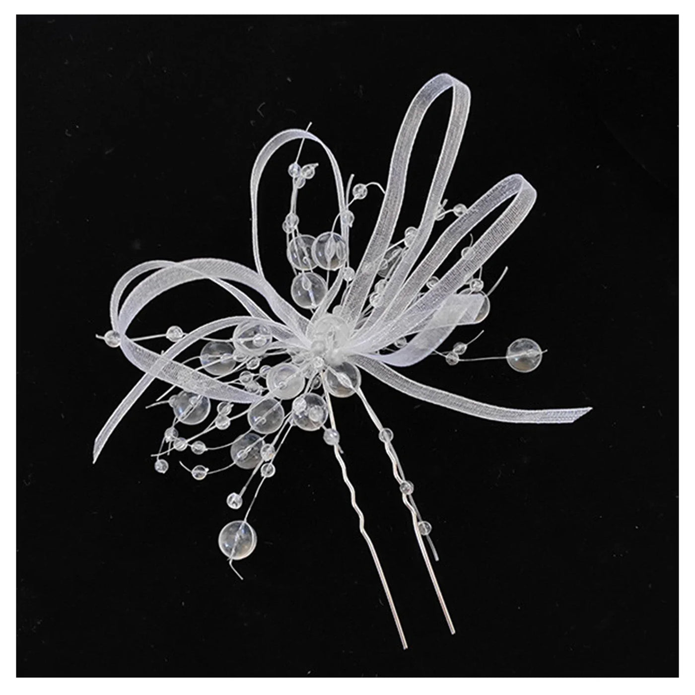 Fashion Crystal Wedding Hairpin Hair Accessories U-shaped Hairpins Bridal Hair Jewelry Rhinestone Women Hair Clips Headpieces