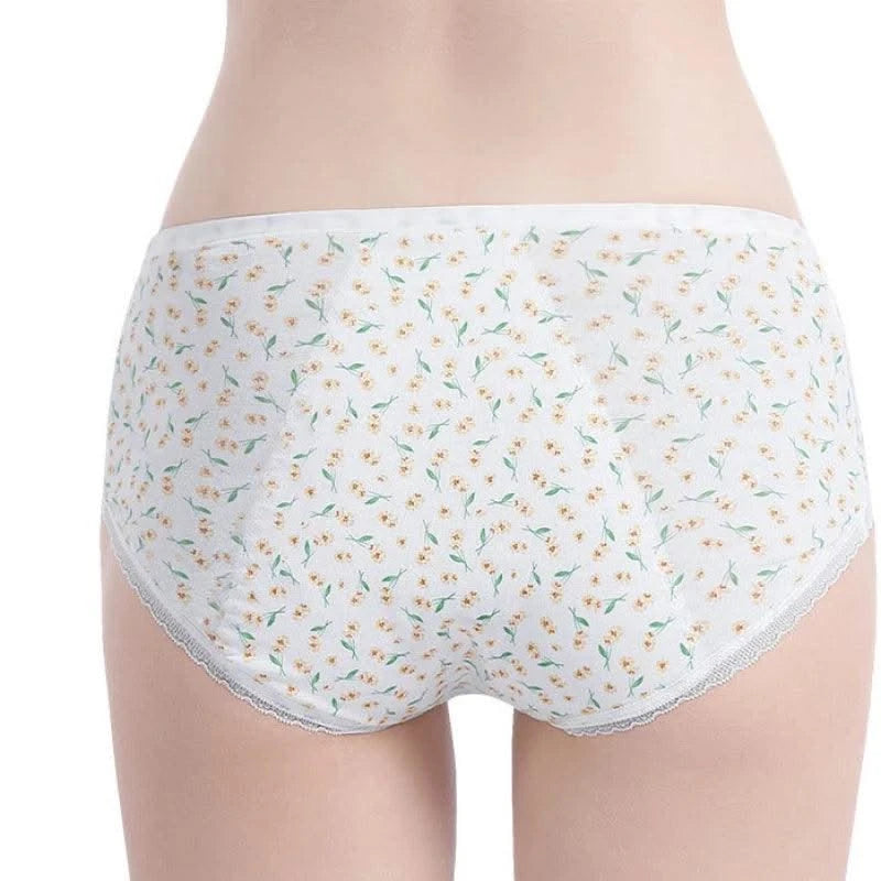 New Physiological Period Leak Proof Menstrual Panties Breathable Absorb a Small Amount Women Cotton Cute Lovely Underwear