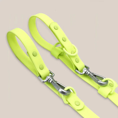 PVC Multifunctional Dog Leash Double Headed Buckle Pet Leashes For Medium Big Dogs Rope