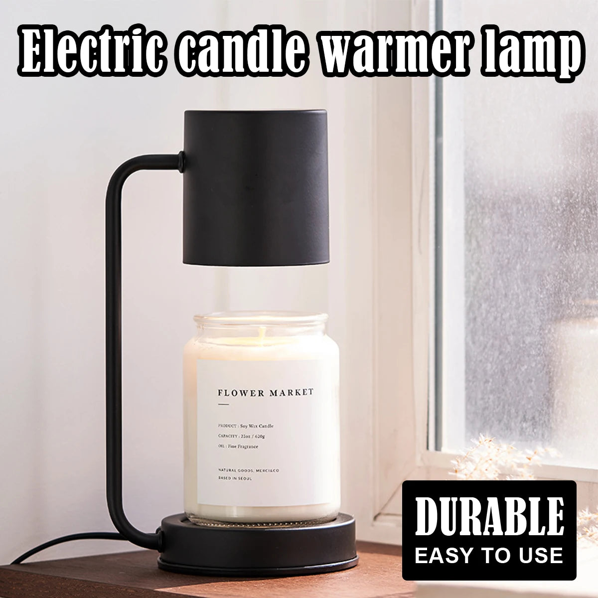 Candle Warmer Lamp With Timer Dimmer 220v/110v Dimmmable Electric Heat Night Light Plug In Oil Fragrance Smart Lighting For Home