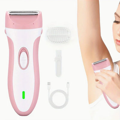 Electric Women Epilators Shavers Razors Trimmers for Women on Private Area and Leg Armpit Back Hair, Girls Bikini Epilators