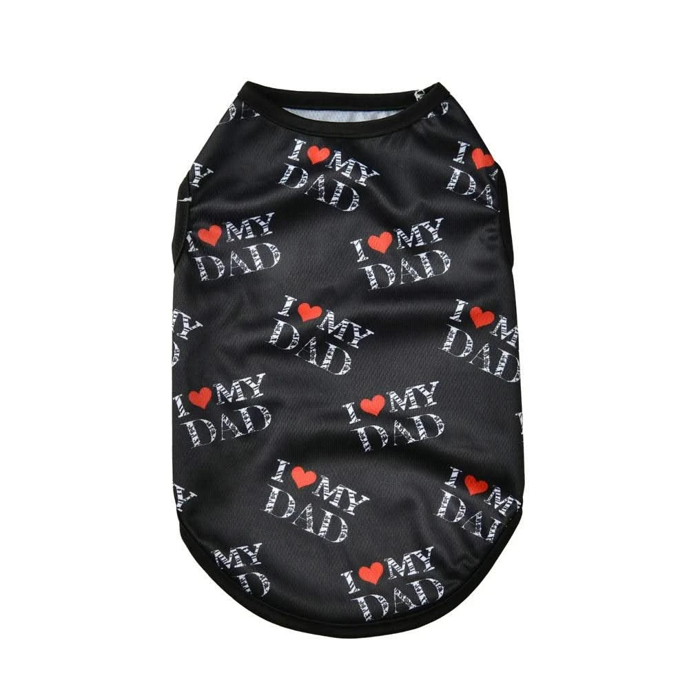 Summer Dog Clothes Small Large Dogs Cats Breathable Pet Mesh Clothing Puppy Vest Lightweight T-shirt Comfortable Pets Costume