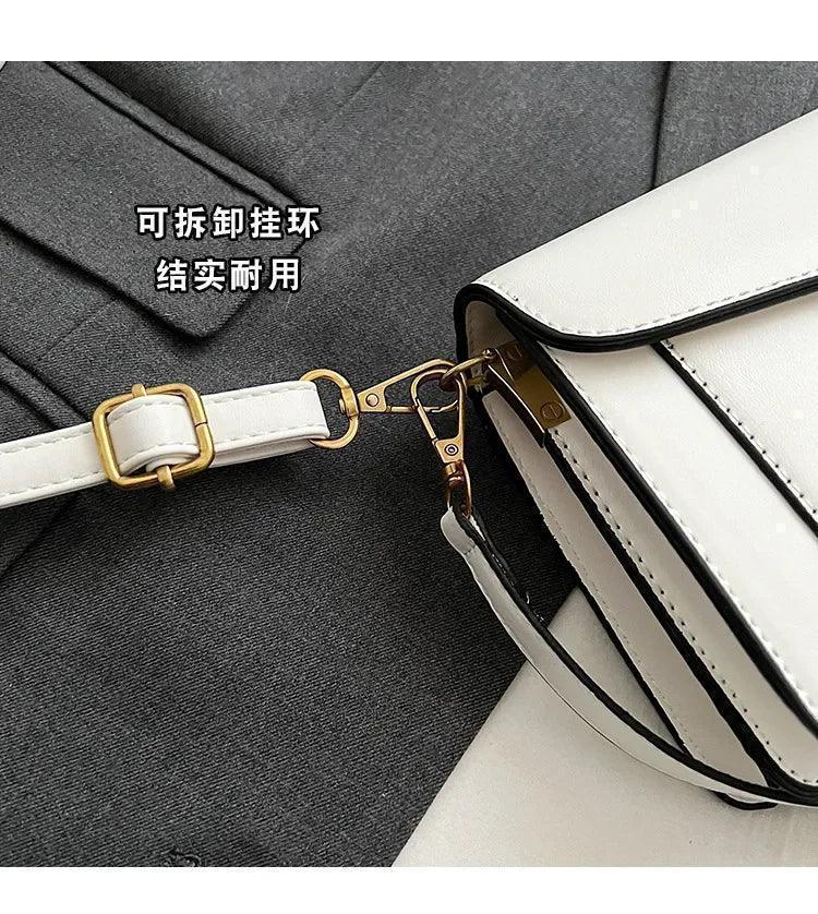 Luxury - grade 2025 women’s exclusive small square shoulder bag - solid - color aesthetic niche - style design& daily