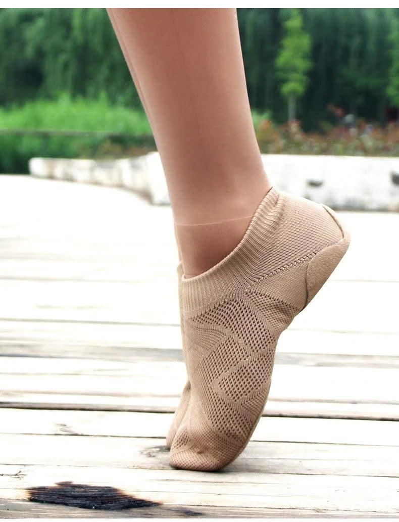 Women Ballet Dance Training Soft Shoes | Outdoor Ballet /Belly/ Cheerleading Dance Shoes