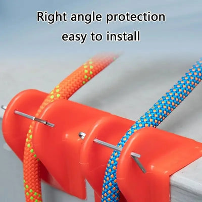 2Pcs Climbing Rope Edges Guard Mountaineering Rope Protectors Climbing Rope Protective Sleeve Rope Edges Protector Tool
