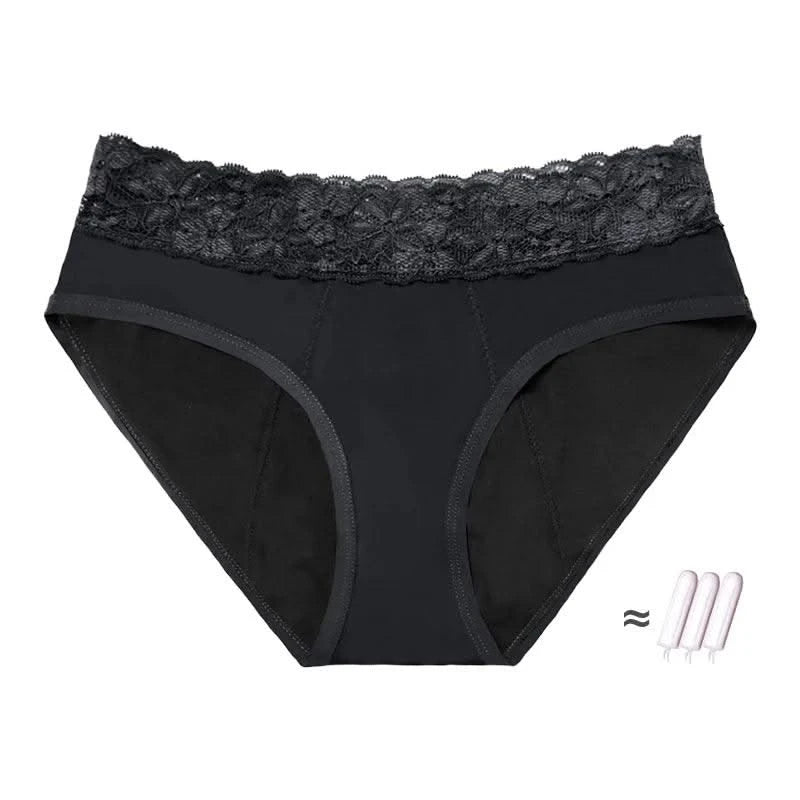 Women Menstrual Period Panties Underwear 4 Layers Plus Size Heavy Flow Absorbency Leakproof Physiological Sanitary Lingerie