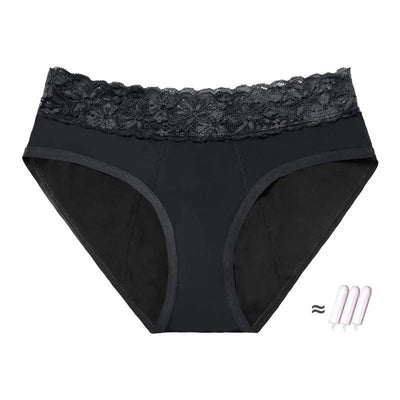 Women Menstrual Period Panties Underwear 4 Layers Plus Size Heavy Flow Absorbency Leakproof Physiological Sanitary Lingerie