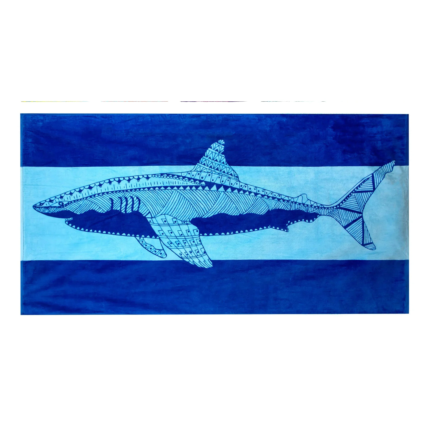 Beach Towels Tropical Animals Blue Unique Design Multiple Sizes Cotton Bath Towels Suitable for Kids and Adults