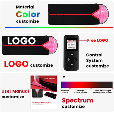 IDEATHERAPY 660 850NM Red Light Therapy Sleep Bag Red Light Therapy Device Led Blanket Infrared Red Light Therapy Sleeping Bag