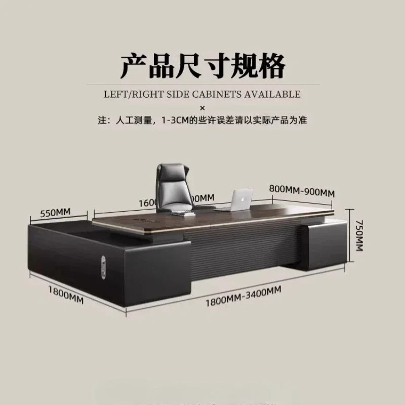 Luxurious Office Desk Modern Computer Table With Practical Organizer Perfect Gaming Enthusiasts Professionals Home Decoration