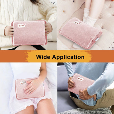 Electric Hand Warmer Hot Water Bag Portable Hand Heater Rechargeable Hand Warmers Hot Pack Fast Heating Hand Warmer Hand Stove