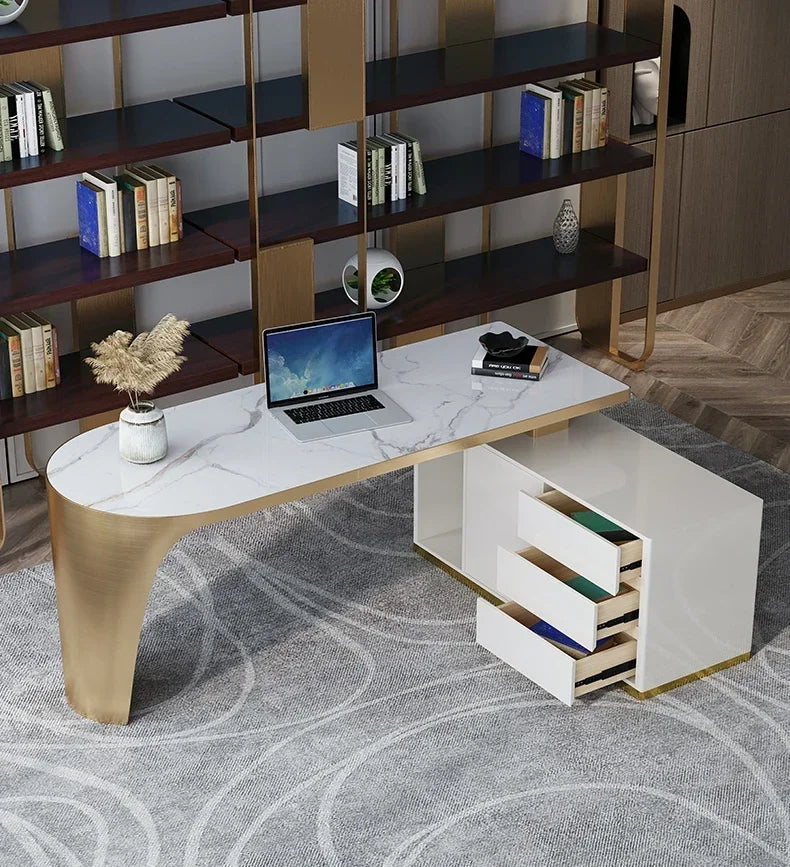 Computer Offices Modern Office Desks Bedroom Desk Furniture Supplies Accessories Organizer Sedentary Table Desktop Tv Mesa L