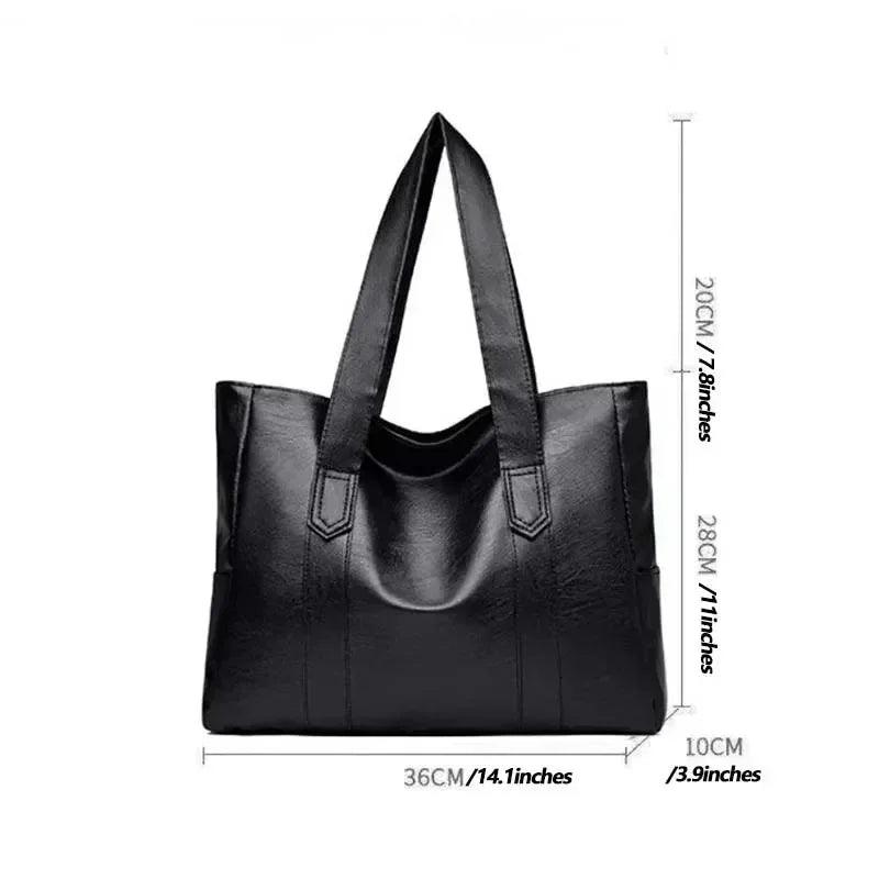 Fashion simple large capacity ladies commuting handbag designer casual shoulder bags for women handheld tote bag bolsos