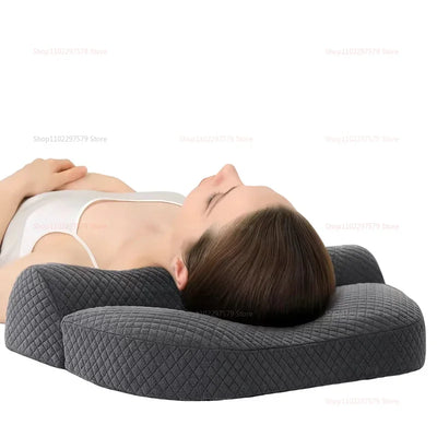 2025 Cervical Pillow Memory Foam Contour Pillow Ergonomic Orthopedic Bed Pillow for Side Sleeper Neck Pain Relief Sleep Support