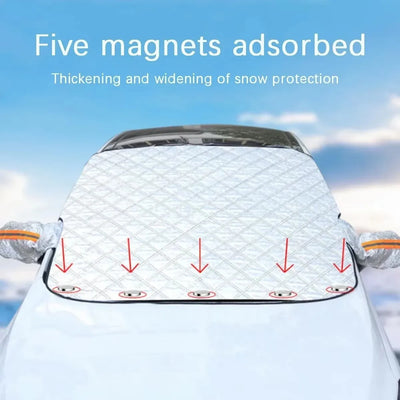Car snow shield Front windshield frost shield Winter window frost shield winter snow shield snow blanket