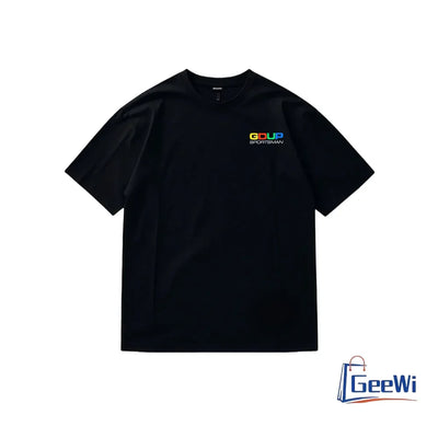 Oversized Men's O Neck Printed Cotton T-Shirt