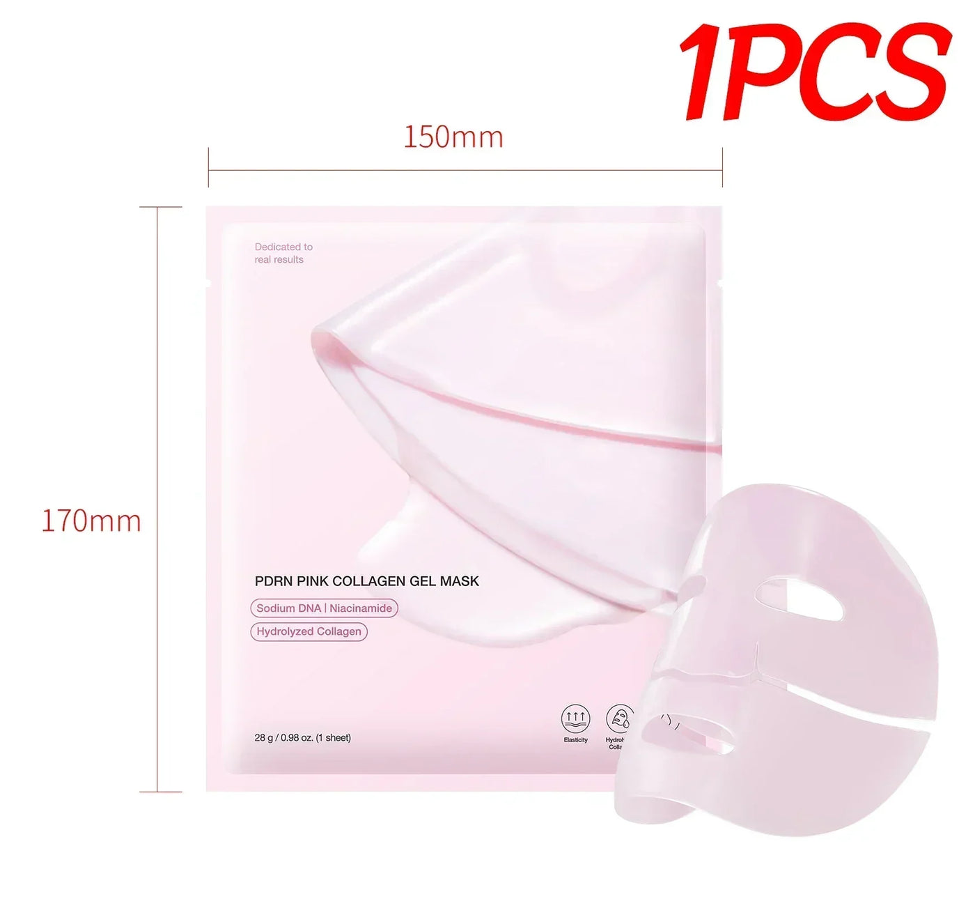Bio-Collagen Face Mask Hydrogel Soft Gel Refreshing Brightening Hydrating Overnight Mask Deep Moisturizing for Women Skin Care