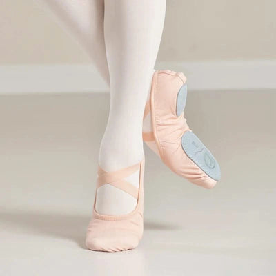 Ballet Dance Shoes for Women Girls Teenager Big Split Sole Ballet Shoes Children Adult Elastic Ballet Practice Dancing Slippers