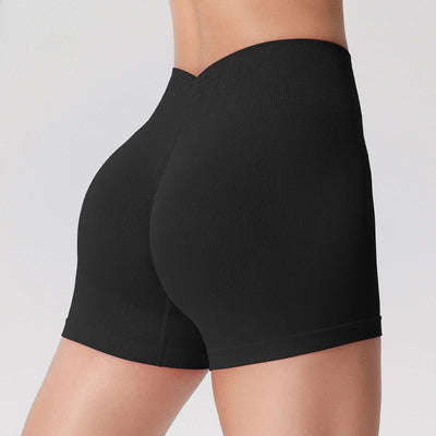 Seamless Scrunch Running Sport Shorts Women
