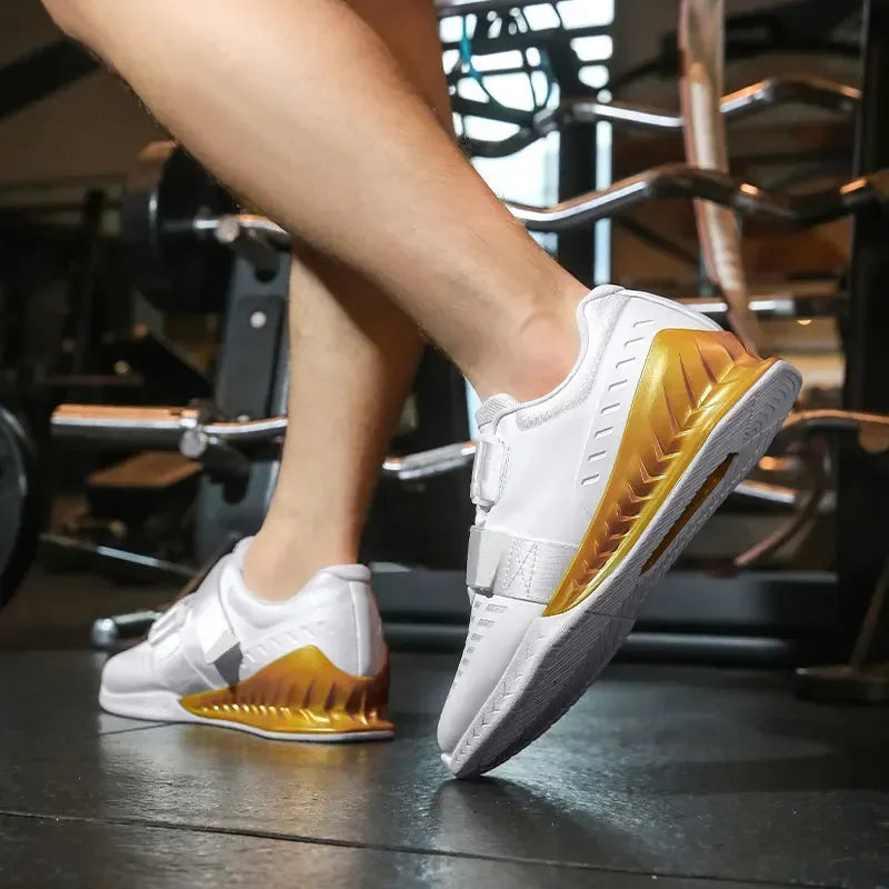 Athlete Athletic Shoes Indoor Comprehensive Training Shoes Weightlifting Shoes Stretch Hard Pull Deep Squat Shoes Breathable Men