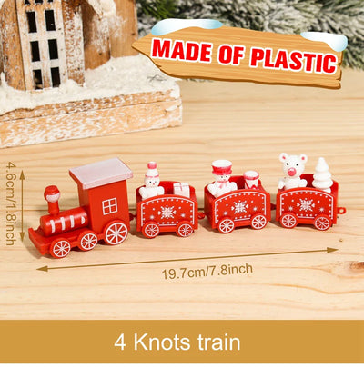 Christmas Train Merry Christmas Decorations For Home 2025 Cristmas Ornament Xmas Navidad Noel Gifts Happy New Year 2026 Gifts