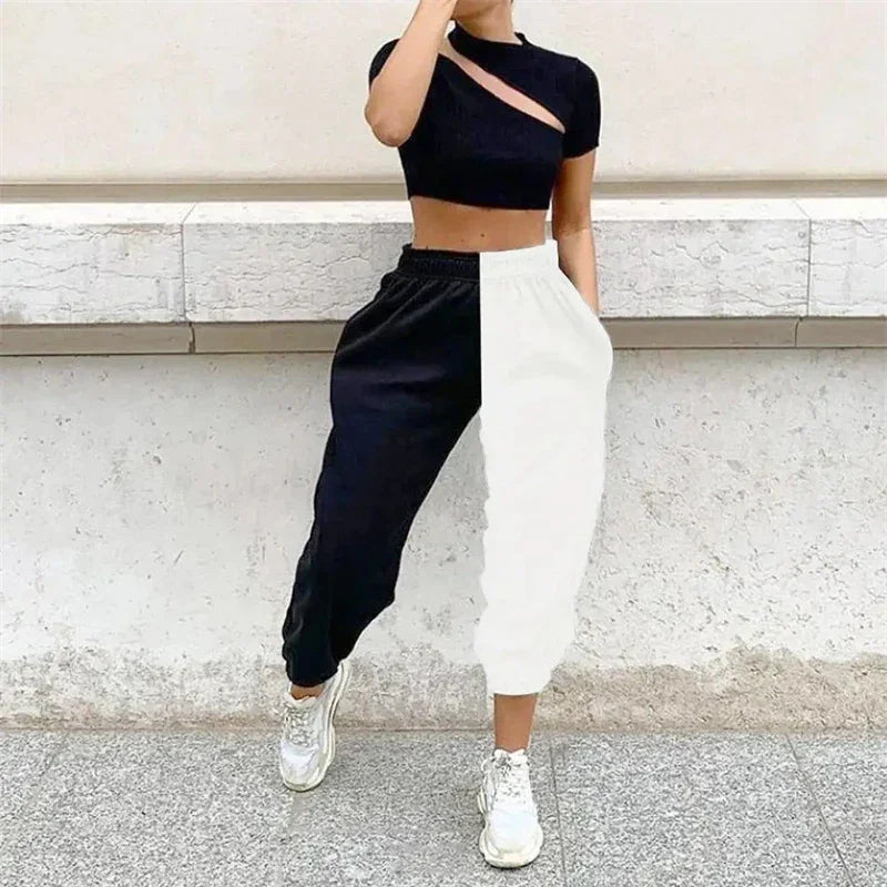 Men's Athletic Trainning Joggers Casual Loose Fit Sweatpants Spring Fall Fleece Lined Pants Elastic Waist Drawstring Trousers